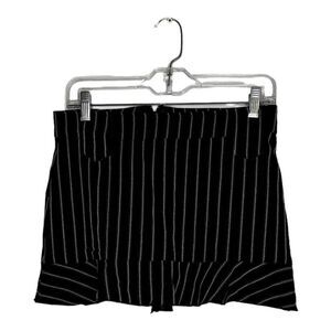 Attempt Black Mini Skirt‎
